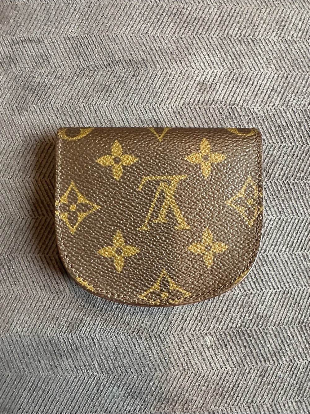 Louis Vuitton Brown Monogram Coin Pouch